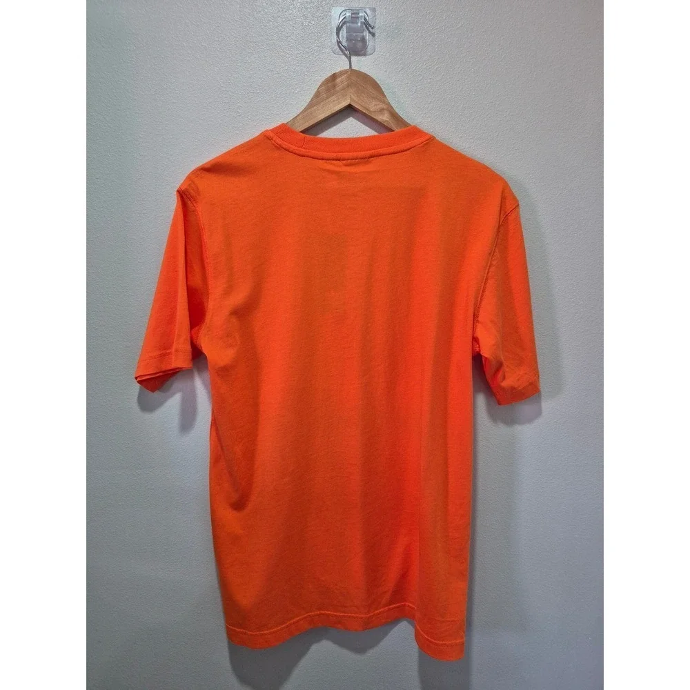Adidas Trefoil  XS T-Shirt Men's Orange Short Sleeve Casual Logo‎ Tee